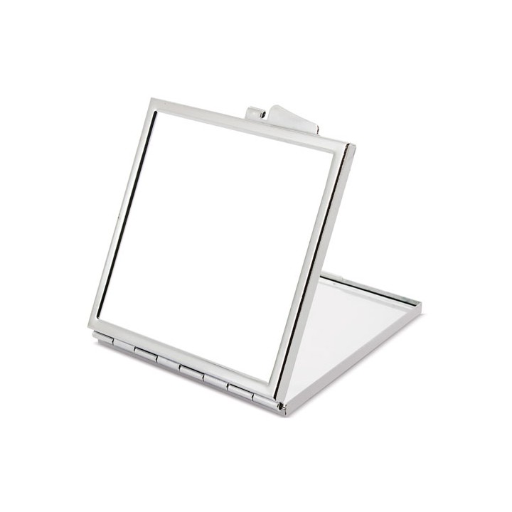 Espejo Portátil Rectangular para Sublimación personalizado | Detalle d