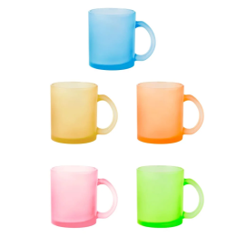 Taza de Cristal Translúcida personalizada por sublimación | Xuxisland Makers