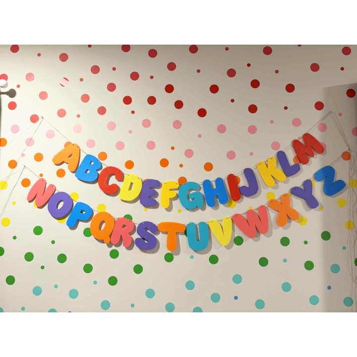 Large Garland DIY letters | Letras 3D personalizadas | Xuxisland Makers