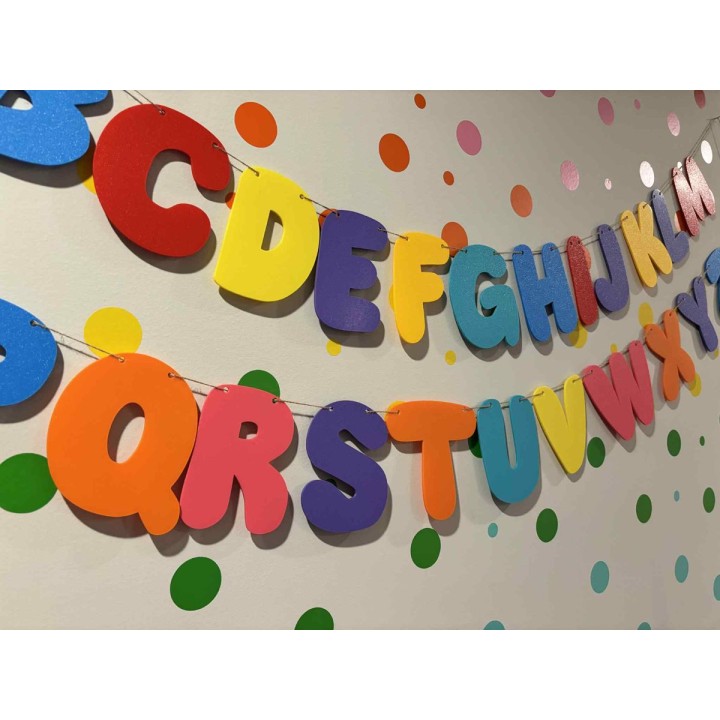 Large Garland DIY letters | Letras 3D personalizadas | Xuxisland Makers